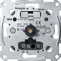 Механизм поворотного светорегулятора-переключателя коллекции Merten, 400 Вт | код. MTN5131-0000 | Schneider Electric